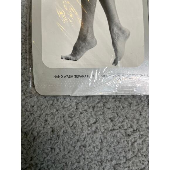 NWT Vintage Christian Dior Pantyhose Size 3 Diorissimo Gray Ultra Sheer 4443 - Picture 8 of 11